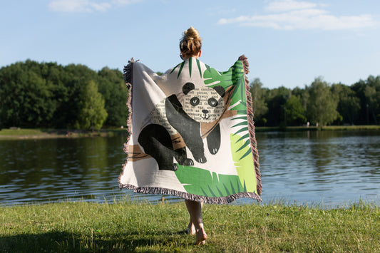 Panda Press Boho Throw Blanket