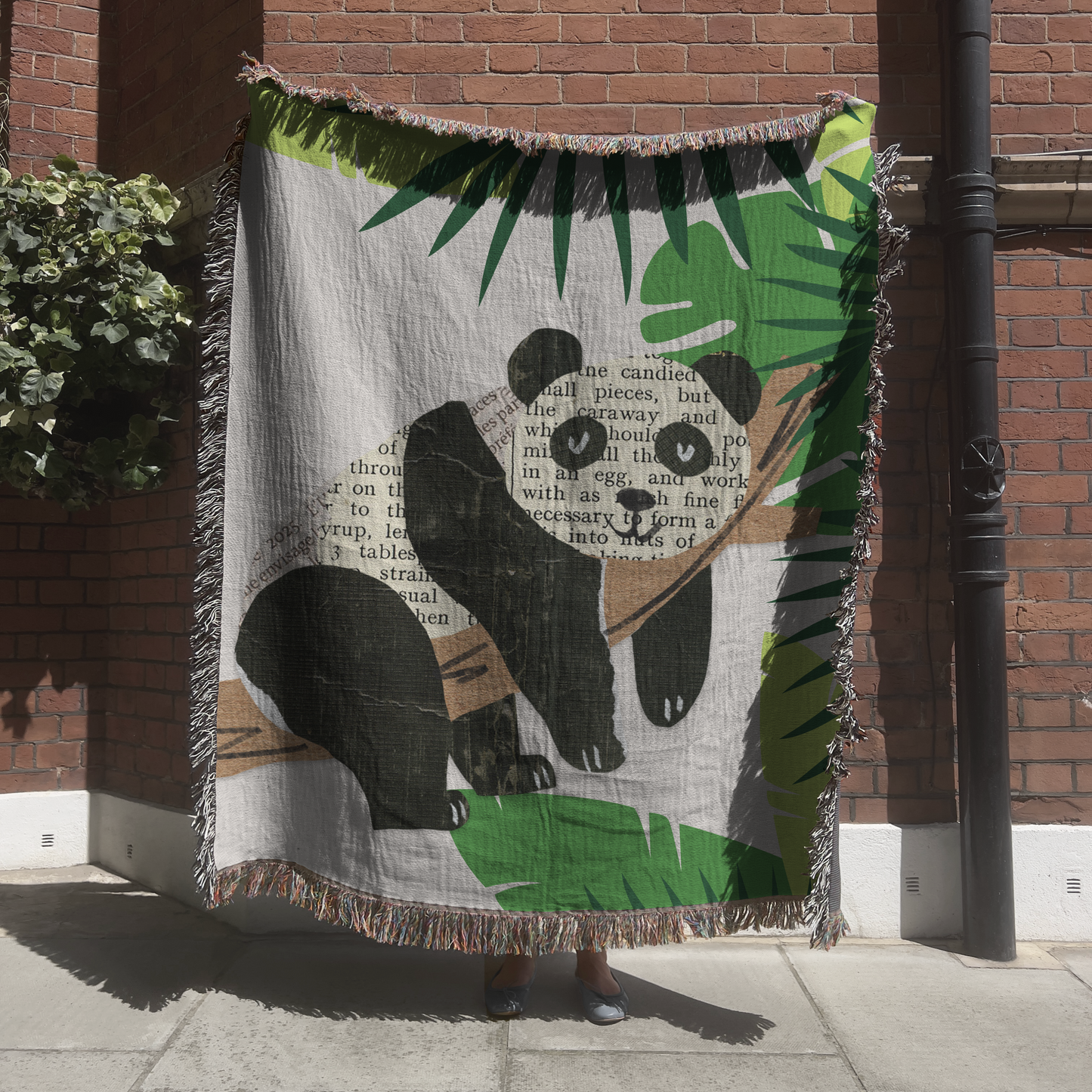 Panda Press Boho Throw Blanket