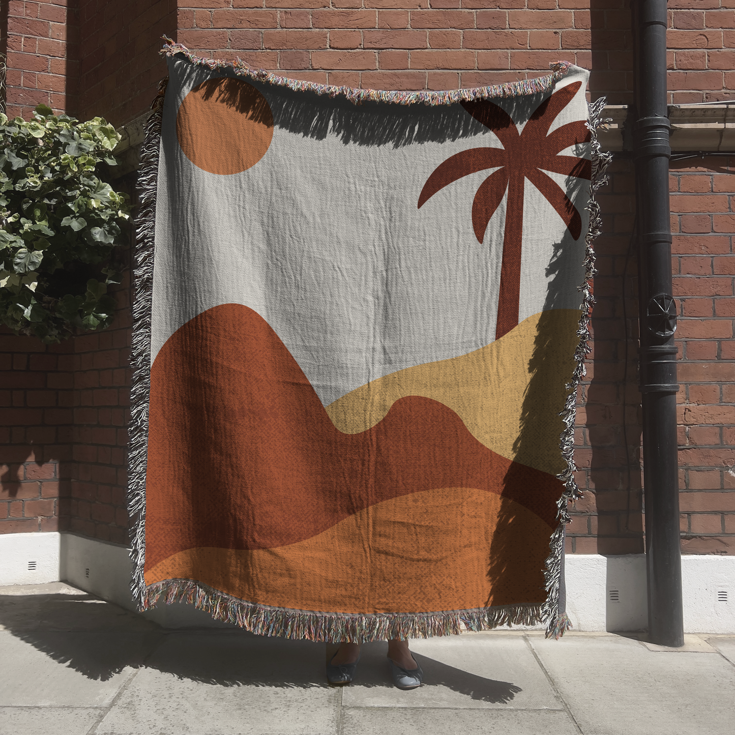 California Dreamin' Boho Throw Blanket